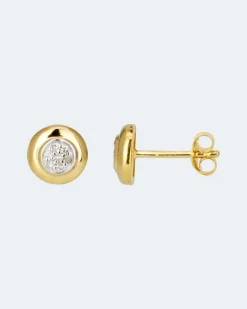 Clearance Diamant-Ohrstecker 0,09 ct Ohrringe