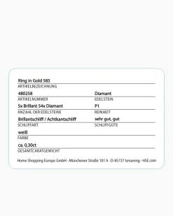 Sale Diamantring 0,30 ct Ringe