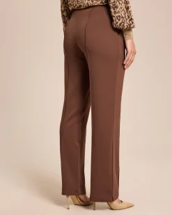 Best Elegante Hose mit Logo-Bund und Biese Hosen