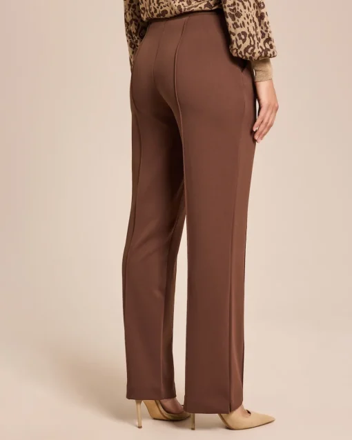 Best Elegante Hose mit Logo-Bund und Biese Hosen