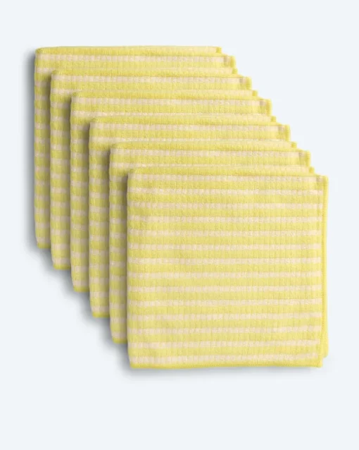 Hot Extra Premium Bambusfaser 6er-Set Reinigen