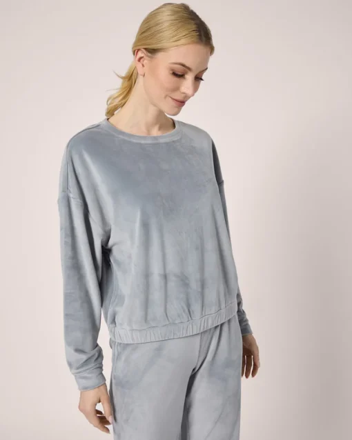 Sale Faux Fur Pullover im Unidesign Strickware