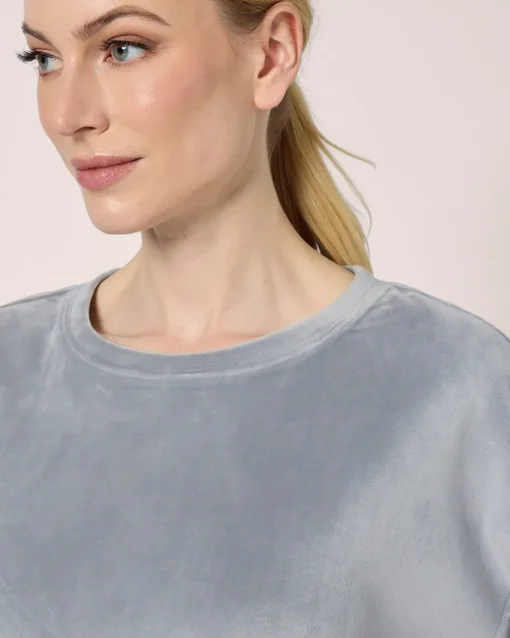 Sale Faux Fur Pullover im Unidesign Strickware
