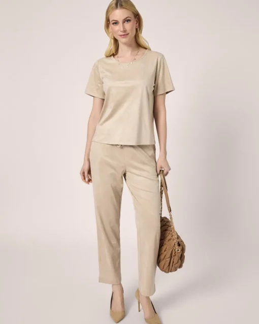 New Faux Velours Shirt Shirts & Tops