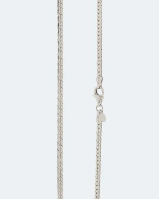 Clearance Flache Panzerkette Halsketten & Colliers