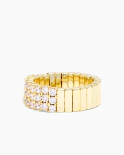 Hot Flex-Ring mit Zirkonia Ringe