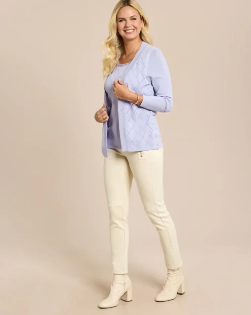 Glow Twinset Optik Strickware