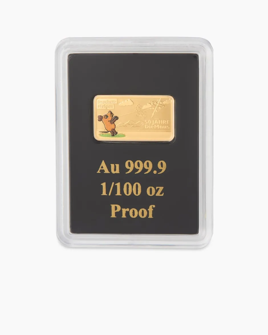 Clearance Goldmünzbarren 50 Jahre Die Maus: Drachensteigen Münzen