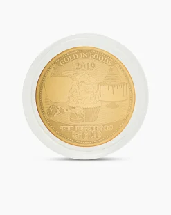 Goldmünze History of Gold: Lebensmittel Münzen