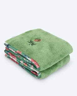 Outlet Haarturban-Set "Englische Rose", 2tlg. Heimtextilien