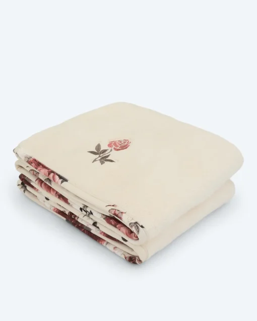 Outlet Haarturban-Set "Englische Rose", 2tlg. Heimtextilien