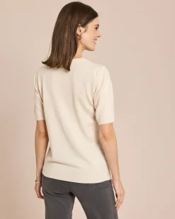 Best Halbarm-Pullover Cashmere Feeling Strickware