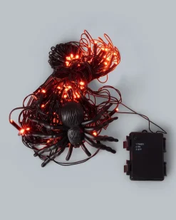 Outlet Halloween Outdoor LED-Lichterkette Spinnennetz Dekoration