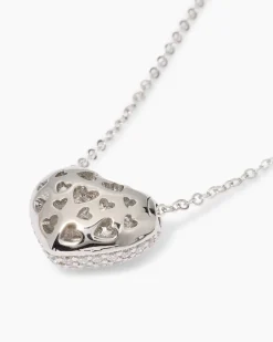 Discount Herz-Collier mit Zirkonia Halsketten & Colliers
