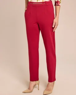 Online Hose mit Kettendeko am Bund Hosen