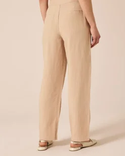 Discount Hose mit Leinen Hosen