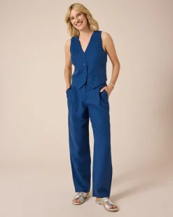 Discount Hose mit Leinen Hosen
