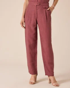 Discount Hose mit Leinen Hosen