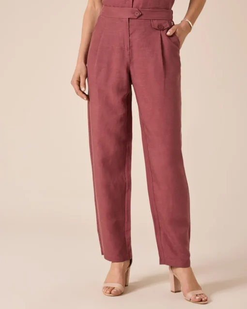 Discount Hose mit Leinen Hosen