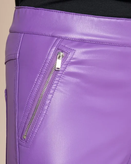 New Hose Nappa-Leder-Optik Hosen