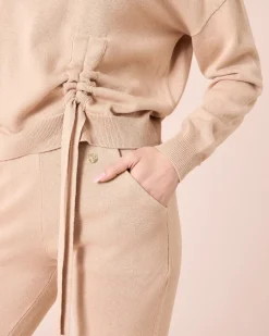 Best Hose und Pullover mit Bindedetail Hosen