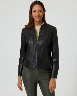 Best Jacke aus Lederimitat Jacken & Mäntel