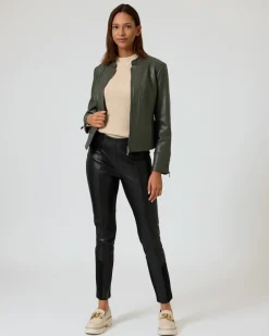 Best Jacke aus Lederimitat Jacken & Mäntel