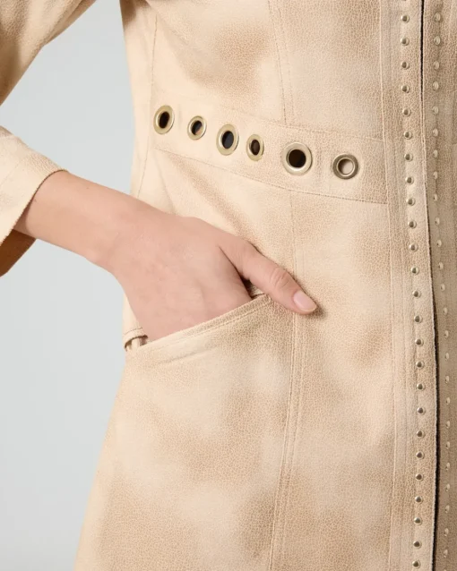 Best Jacke aus Velourslederimitat Jacken & Mäntel