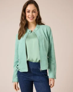 Hot Jacke aus Wildlederimitat Jacken & Mäntel