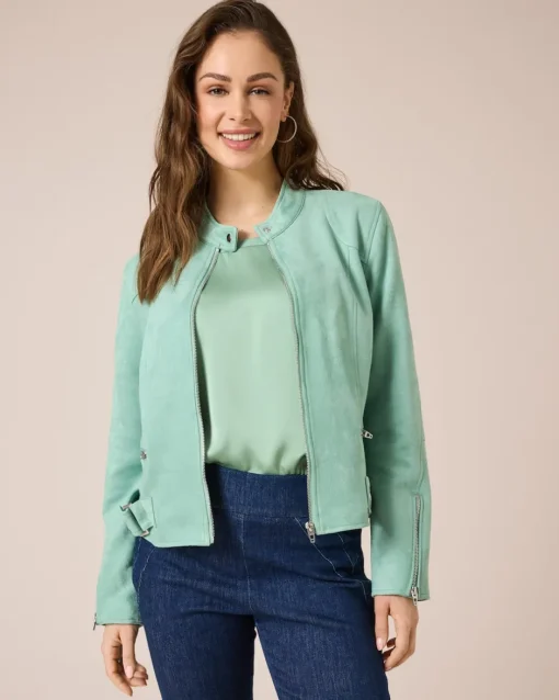 Hot Jacke aus Wildlederimitat Jacken & Mäntel
