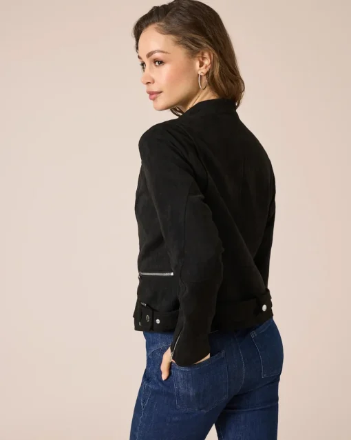 Hot Jacke aus Wildlederimitat Jacken & Mäntel
