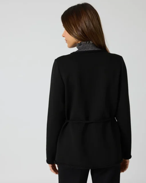New Jacke "Couture" mit Flecht-Details Shirts & Tops