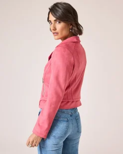 New Jacke im Velours-Look Jacken & Mäntel