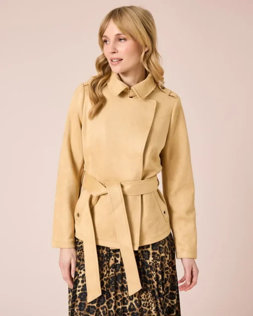 New Jacke in Veloursleder-Optik Jacken & Mäntel