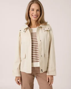 Jacke mit abnehmbarer Kapuze Jacken & Mäntel