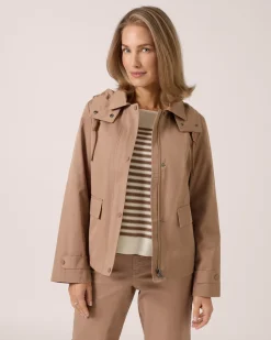Jacke mit abnehmbarer Kapuze Jacken & Mäntel