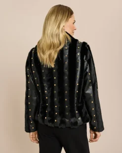 Sale Jacke mit Nieten Jacken & Mäntel