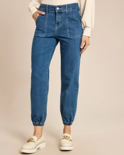 Sale Jeans im Jogpant-Style Jeans|Hosen