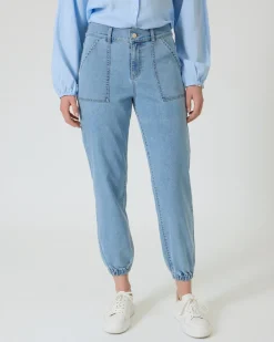 Sale Jeans im Jogpant-Style Jeans|Hosen