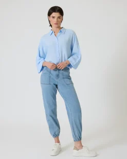 Sale Jeans im Jogpant-Style Jeans|Hosen