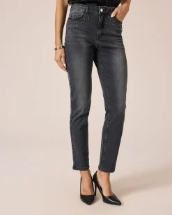 Hot Jeans mit Deko Jeans|Hosen