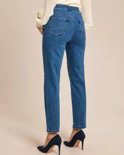 Outlet Jeans mit Perlendeko Jeans|Hosen