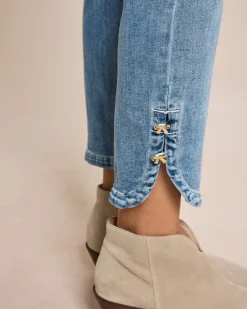 Sale Jeans mit Schleifenbesatz Jeans|Hosen