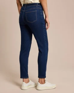 Clearance Jeans mit Schleifen-Gürtel Jeans|Hosen