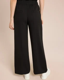 Jersey Hose mit ausgestelltem Bein Hosen