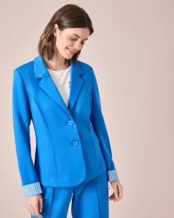 Jersey-Blazer im Unidesign Jacken & Mäntel