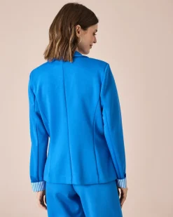 Jersey-Blazer im Unidesign Jacken & Mäntel