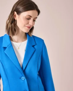 Jersey-Blazer im Unidesign Jacken & Mäntel