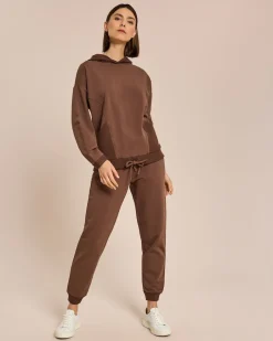 Online Jersey-Set mit Strickeinsätzen Hosen