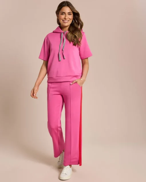 Hot Kapuzen-Shirt mit Bändern Shirts & Tops
